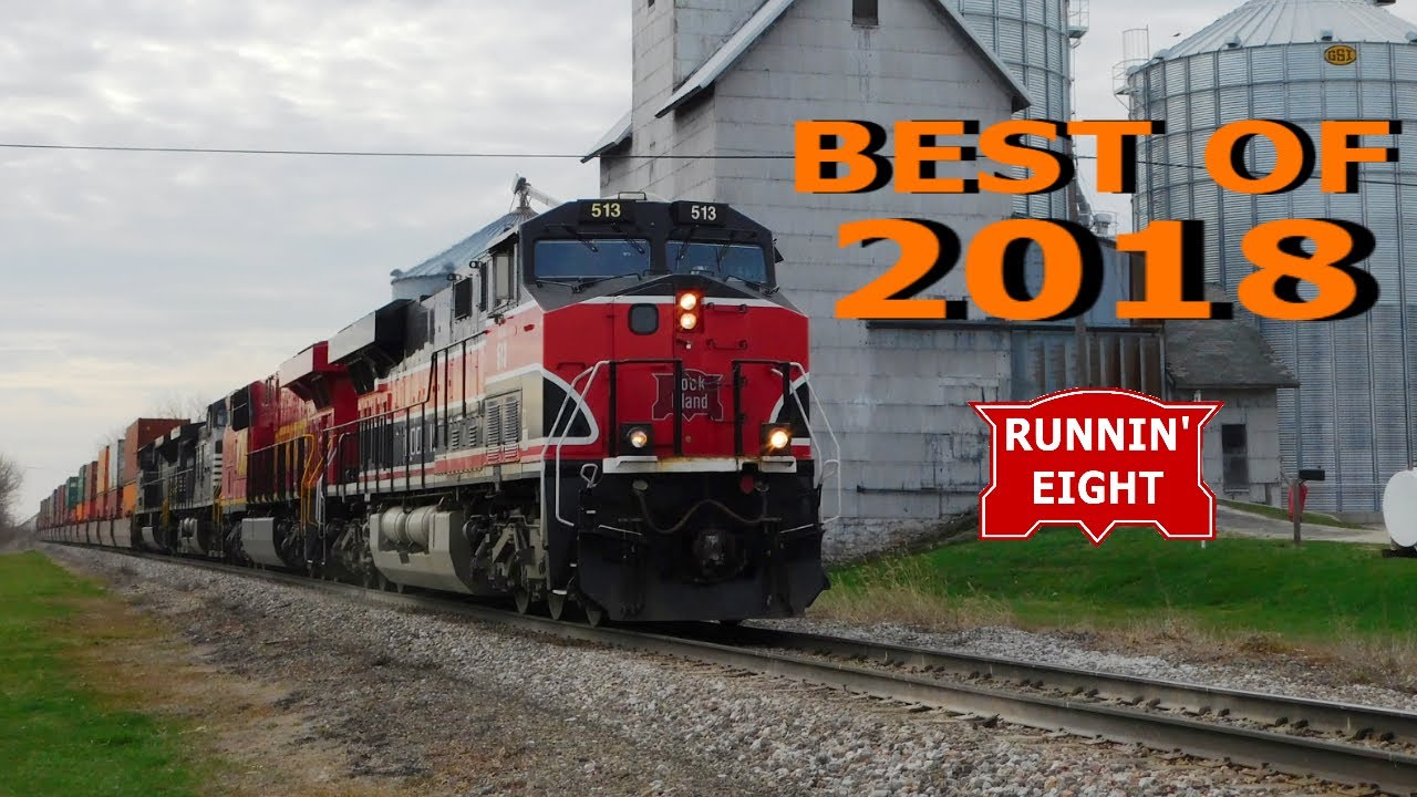 Railfan Rewind - The Best of 2018 - 1 Hour for 1 Year!