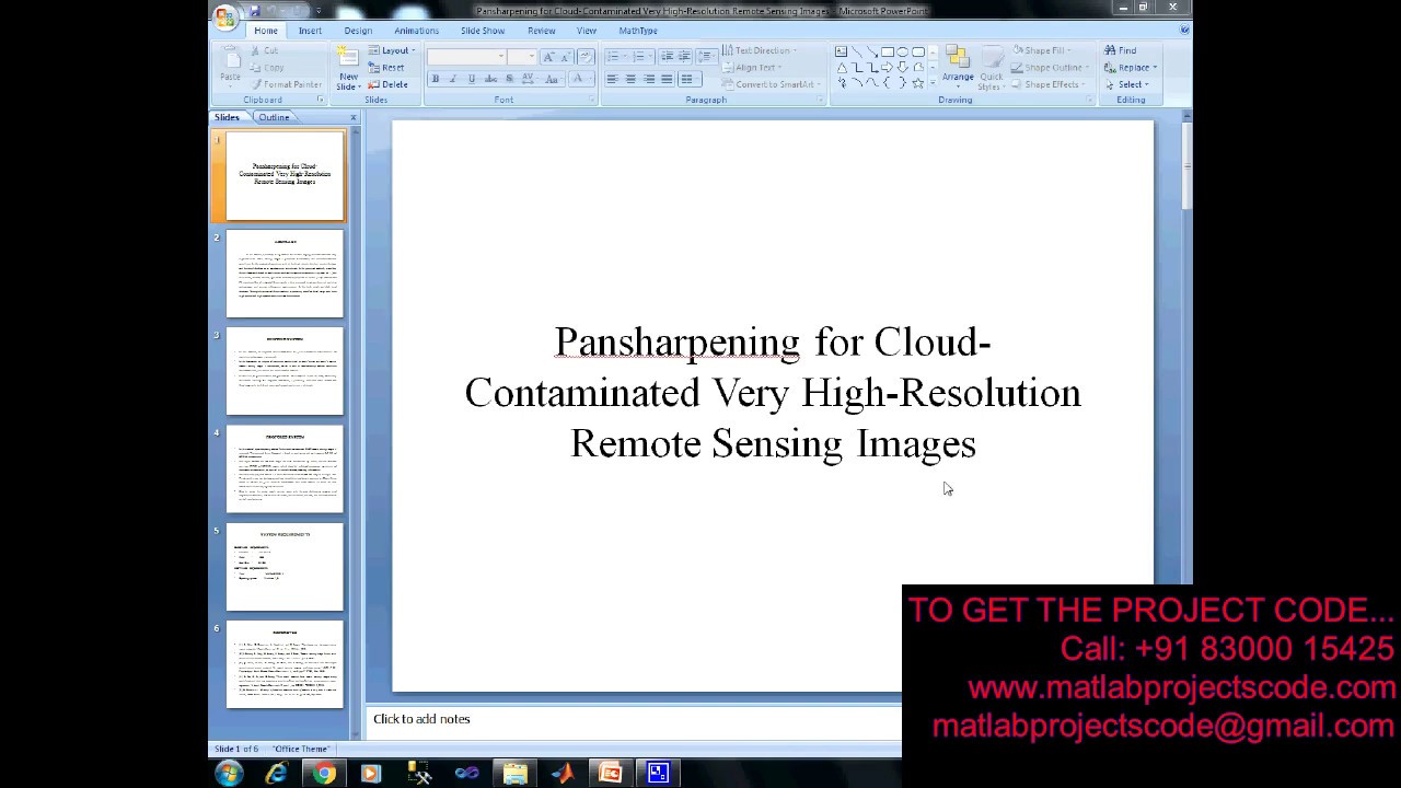 Pansharpening for cloud contaminated very high resolution remote sensing images-2019-20