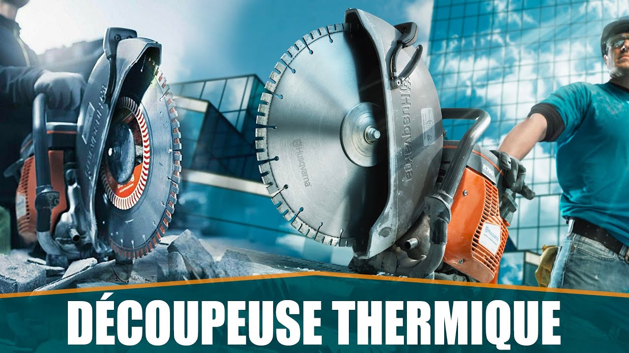 LA MEILLEURE D&Eacute;COUPEUSE THERMIQUE - HUSQVARNA K 770