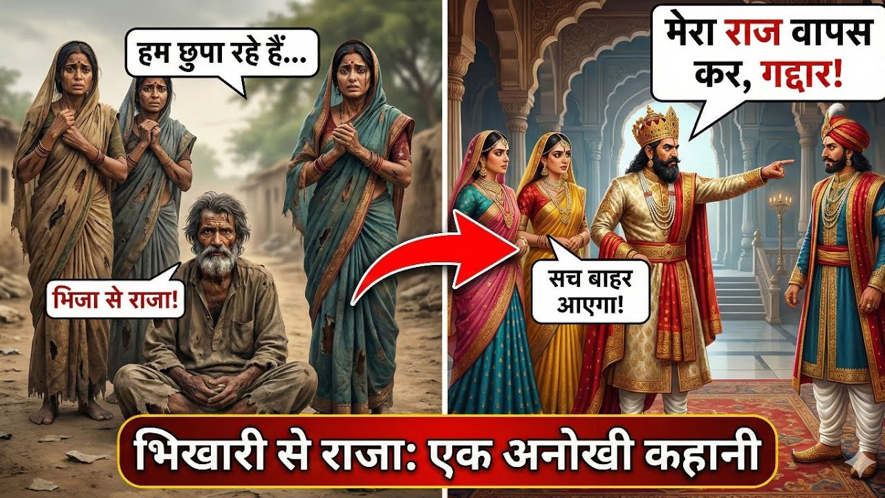 राजा कैसे बन गया भिखारी |राजा का साम्राज्य कैसा टूटा |Emotional Hindi story
