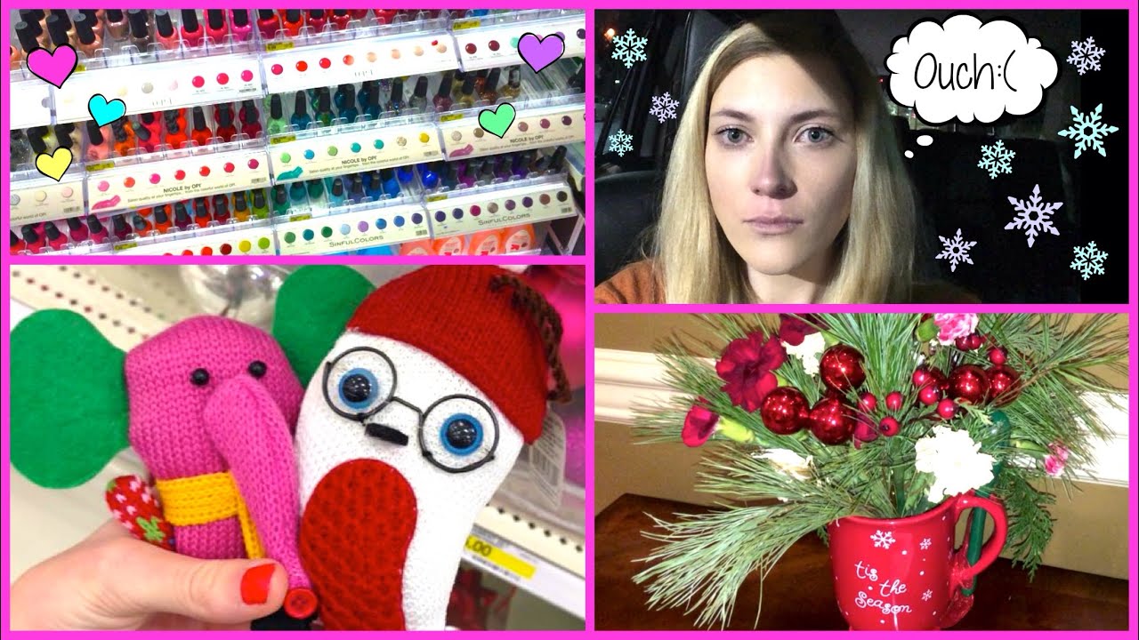 Re-Injured at Target :( ❄ 12 Days of Vlogmas