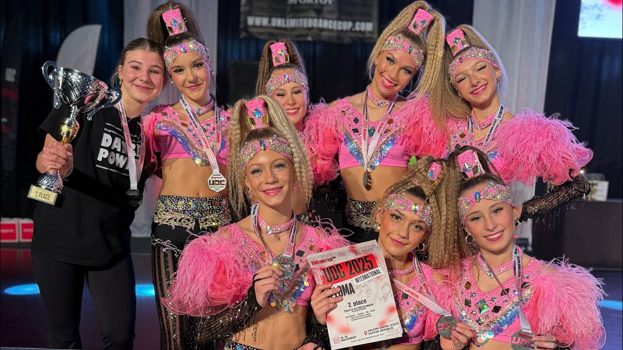 🥈DISCO DANCE SMALL GROUP JUNIORS- There is no time to waste - ASSOS NELUX BRATISLAVA, Slovakia