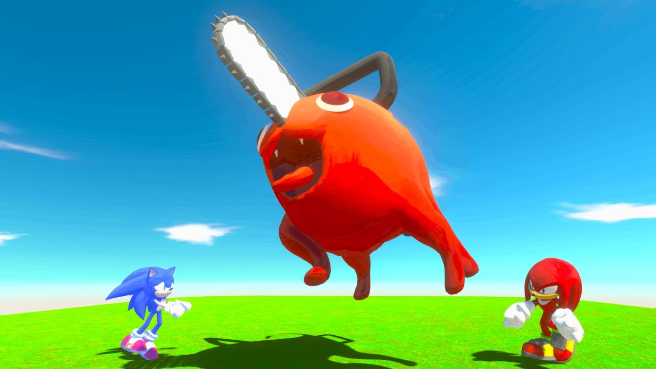 GIANT POCHITA VS SONIC'S - Animal Revolt Battle Simulator