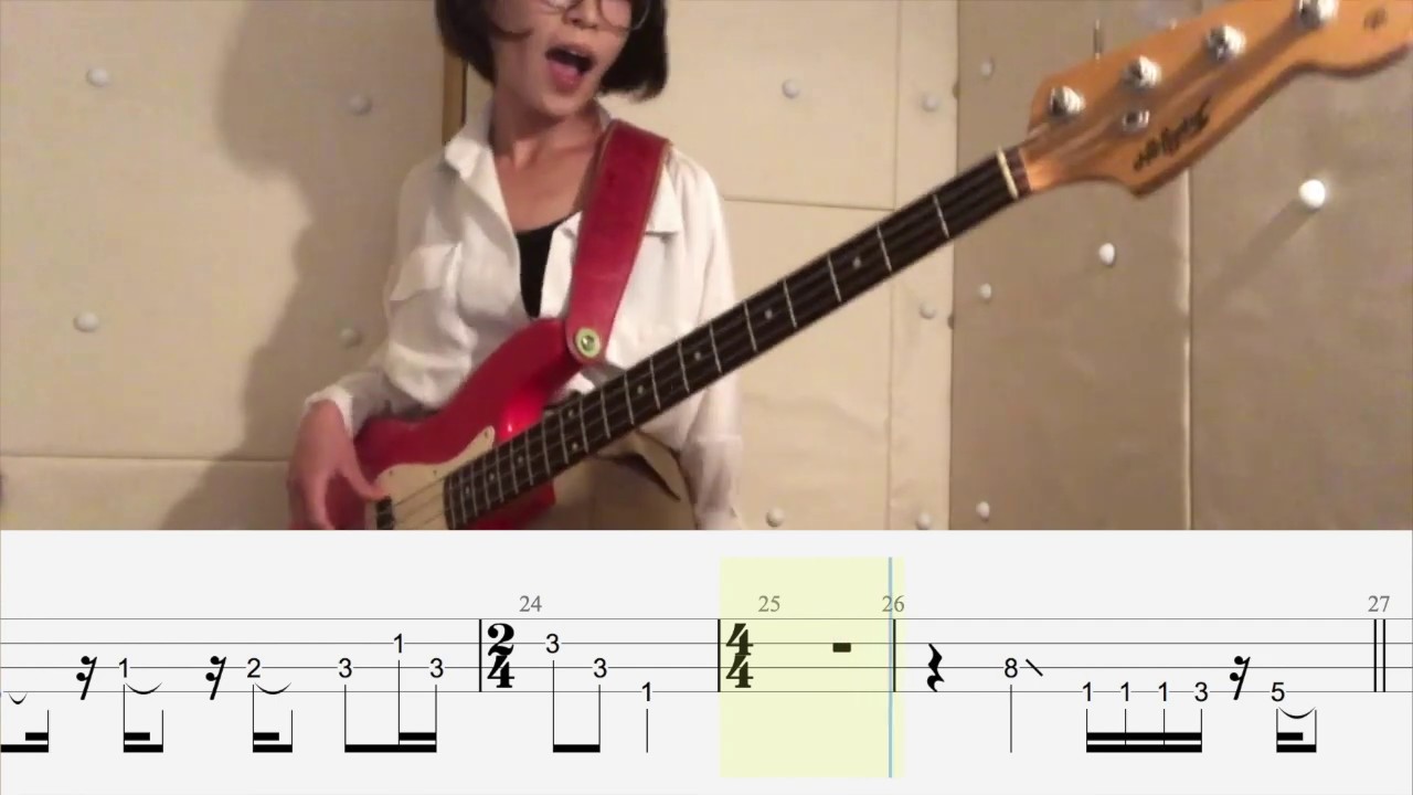 【TAB譜】Vinyl – King Gnu｜ベース 弾いてみた