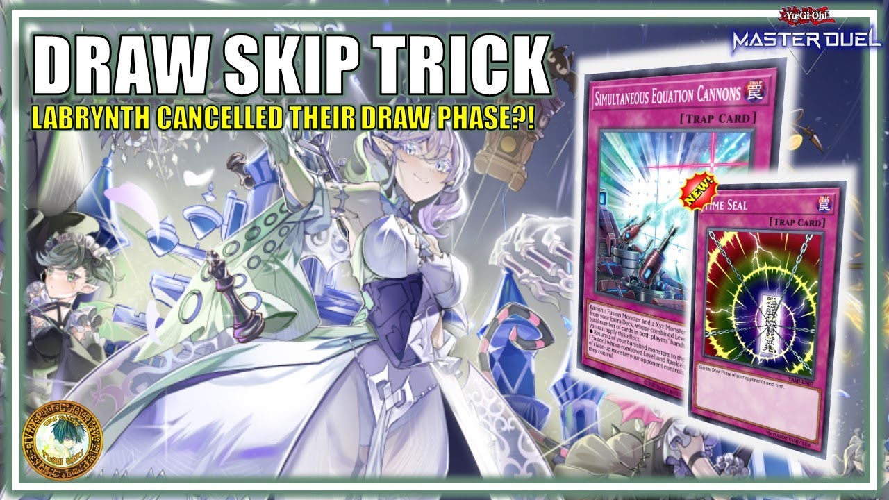 New Wild Trap Labrynth Time Seal that STOPS OPPONENT DRAW! | MASTER DUEL