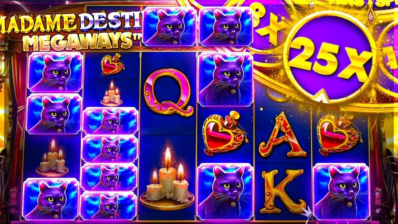 СЫГРАЛИ КОТЫ НА 25X В MADAME DESTINY! А@УЕТЬ! ЗАНОСЫ НЕДЕЛИ