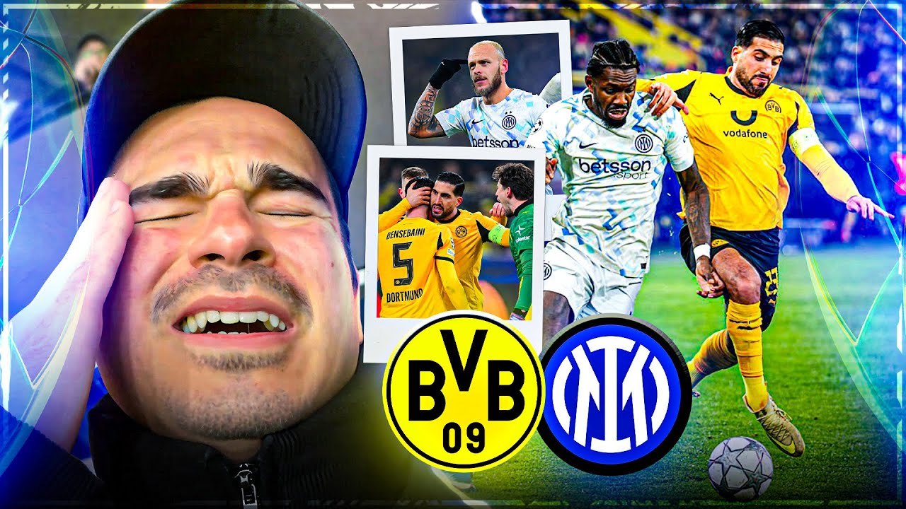 EIN ENTTÄUSCHENDER ABEND !! 😩 BVB vs INTER MAILAND - UCL Stadionvlog 
