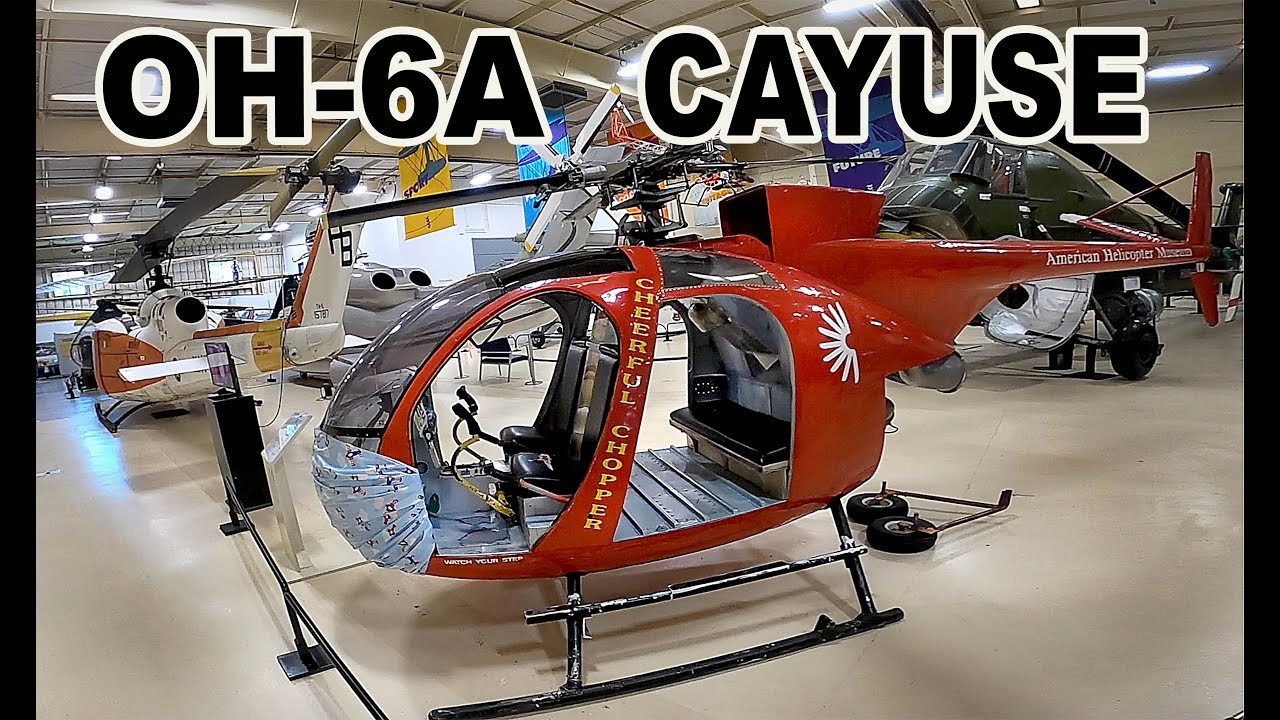HUGHES OH-6 CAYUSE | at American Helicopter Museum, West Chester, Pa.