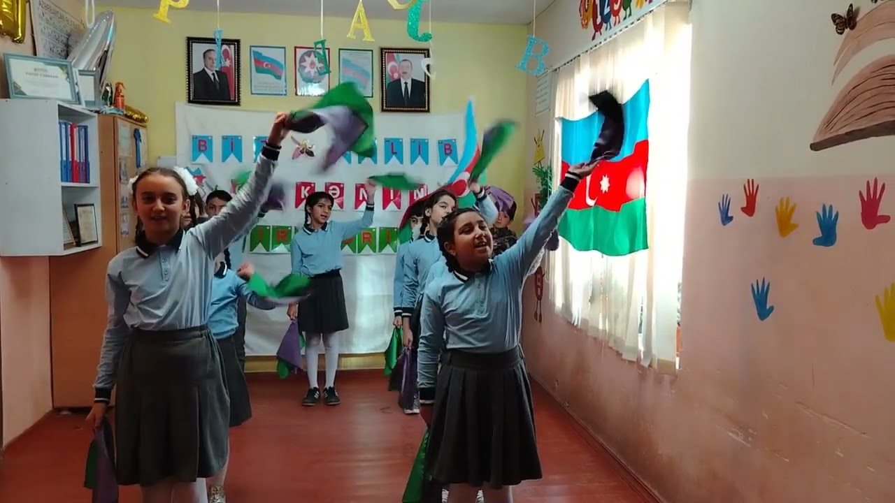 4 cü sinif şagirdlərinin möhtəşəm Zəfər Bayramı tədbiri.Qürur, sevinc və Vətən sevgisi bir arada! 🇦🇿