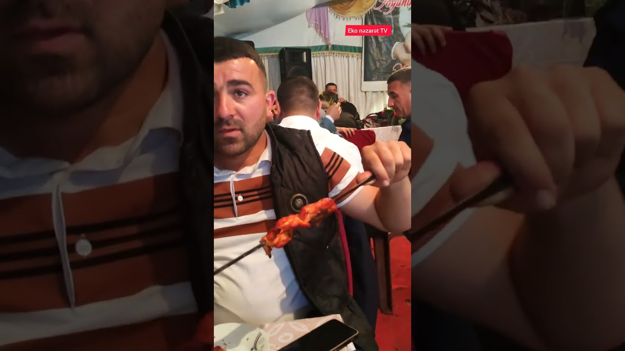 Yardımlı Toyu Elxan Qəhrəmanov. Yardımlı rayonu Çanaqbulaq kəndi Sübhan bəyin ocağında