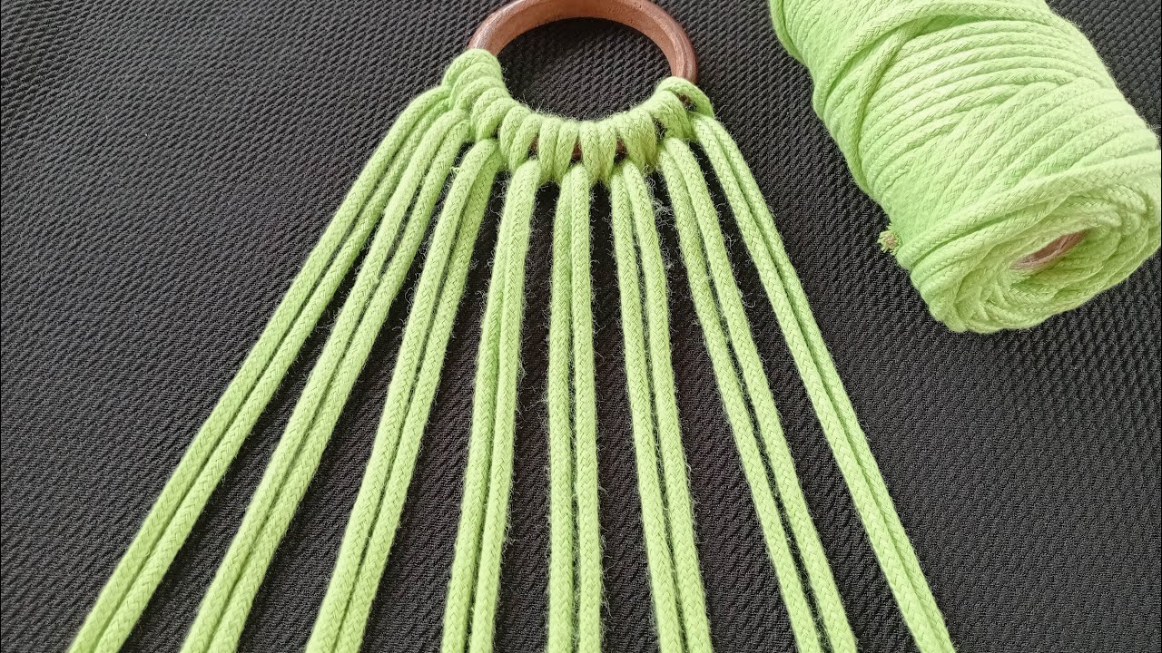 Macrame - Easy and Simple Design Macrame Plant Hanger - Simple Step By Step Tutorial