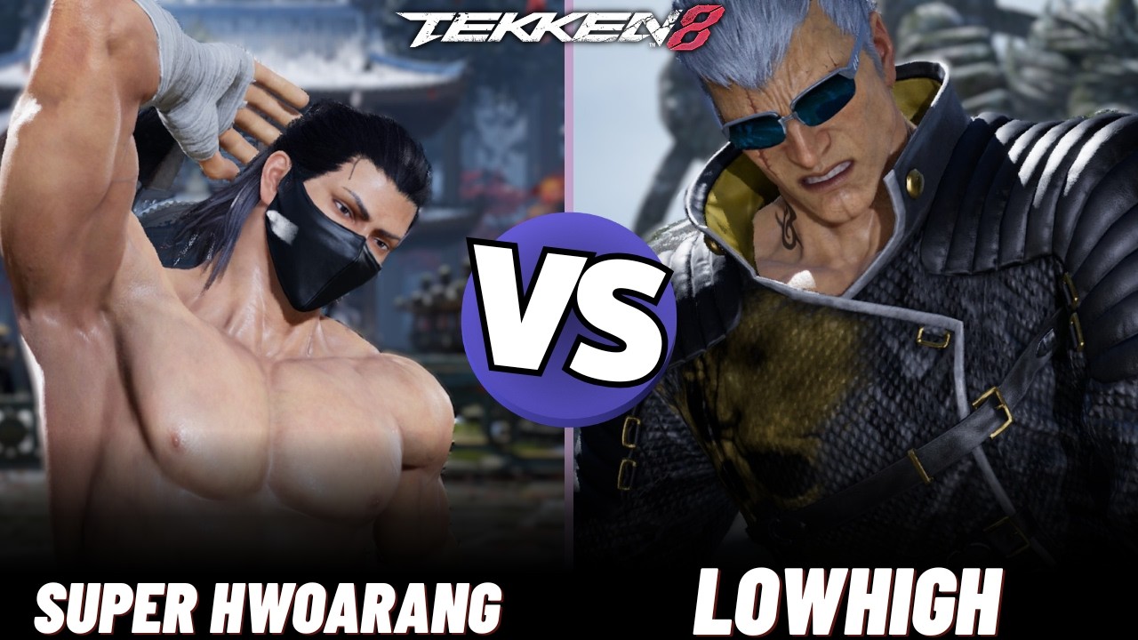 Tekken 8 - LowHigh (Bryan) VS Super Hwoarang (Hwoarang) Quick Match