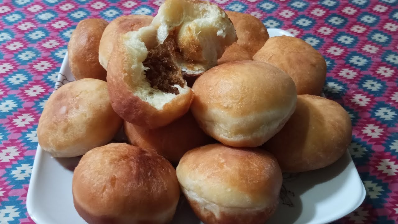 Resep Roti Goreng Isi Unti Kelapa Yang Lembut dan Enak