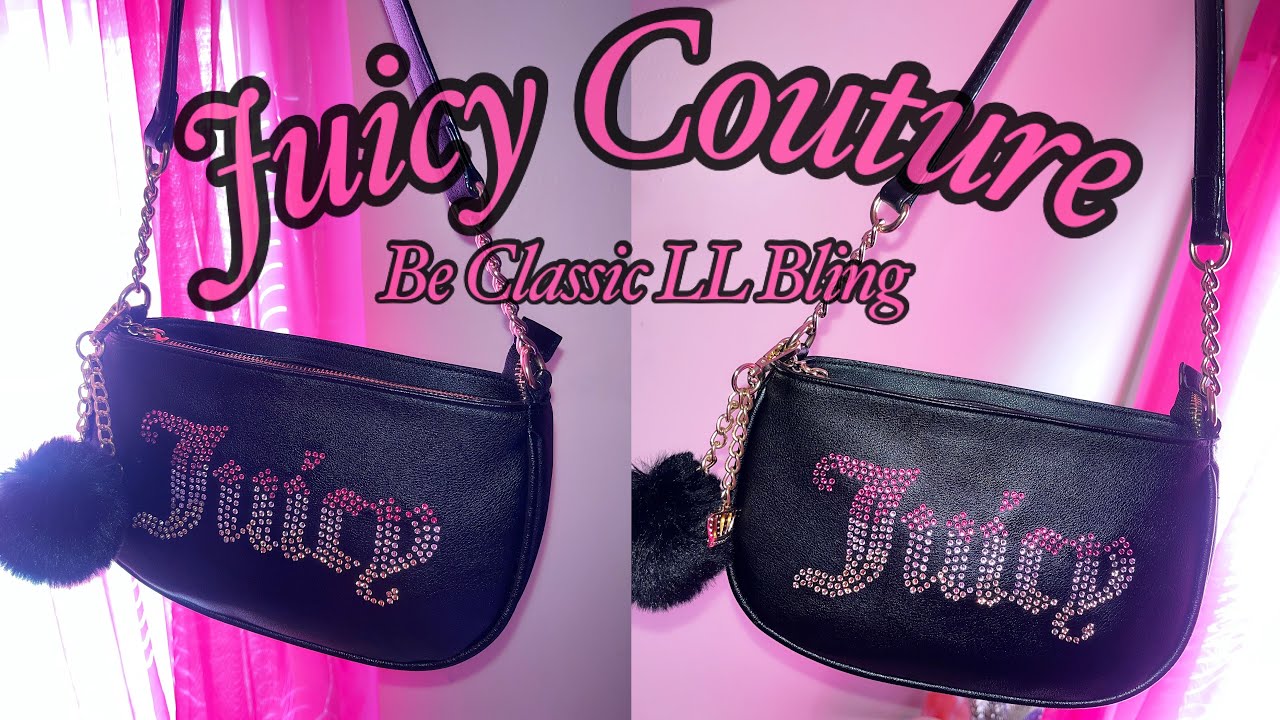 What’s In My Bag 2024 || JUICY COUTURE BE CLASSIC LL BLING SHOULDER BAG🎀