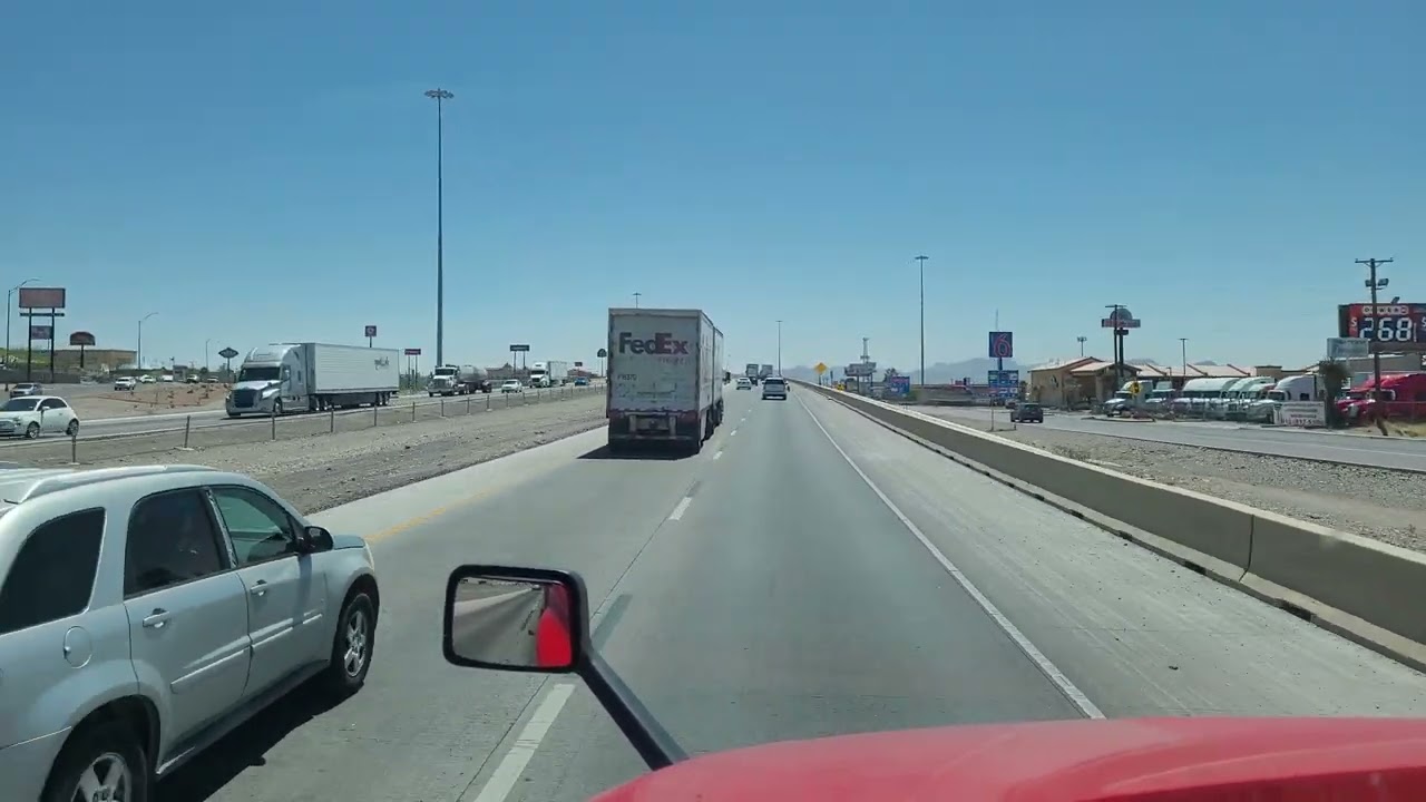El Paso, TX to Fort Stockton, TX (I-10)