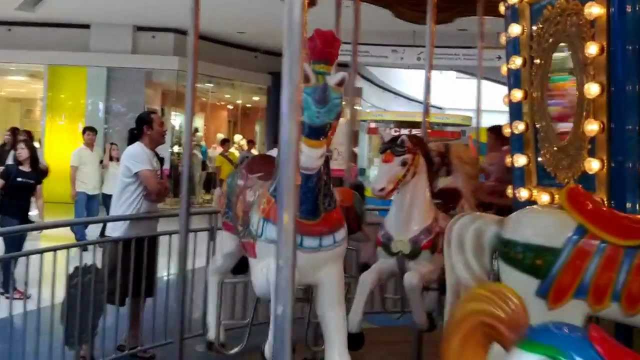 2012-8-29 - Philippines - Carousel ride at Mall of Asia