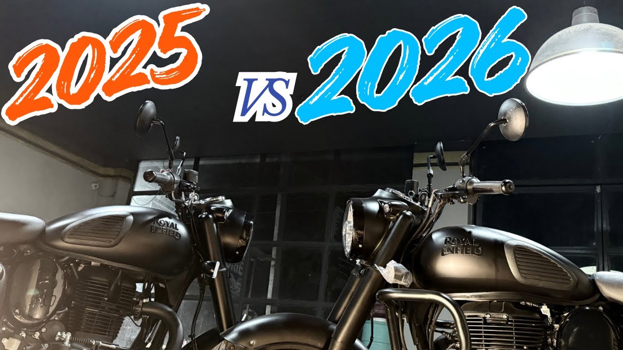 📌2026 Classic 350 VS 2025 Classic 350 Stealth Black &mdash; What&rsquo;s New? 🔥