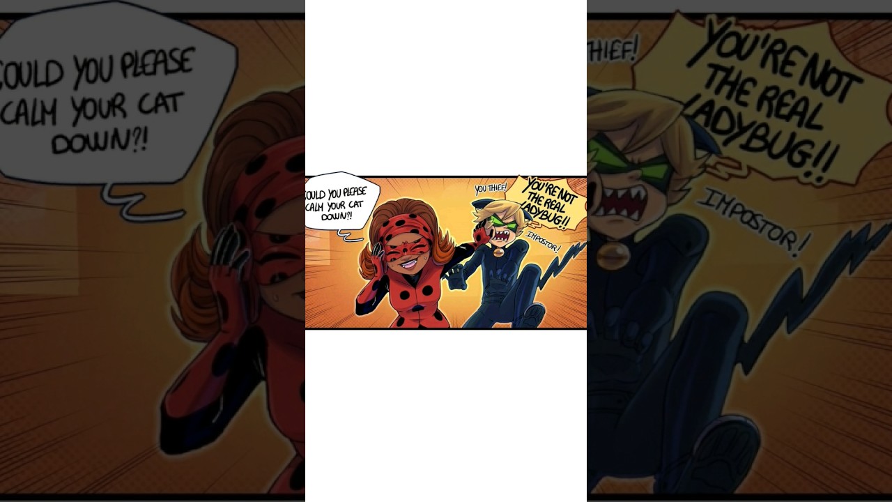 &iexcl;T&uacute; no eres Ladybug! #miraculous #ladybug #marichat