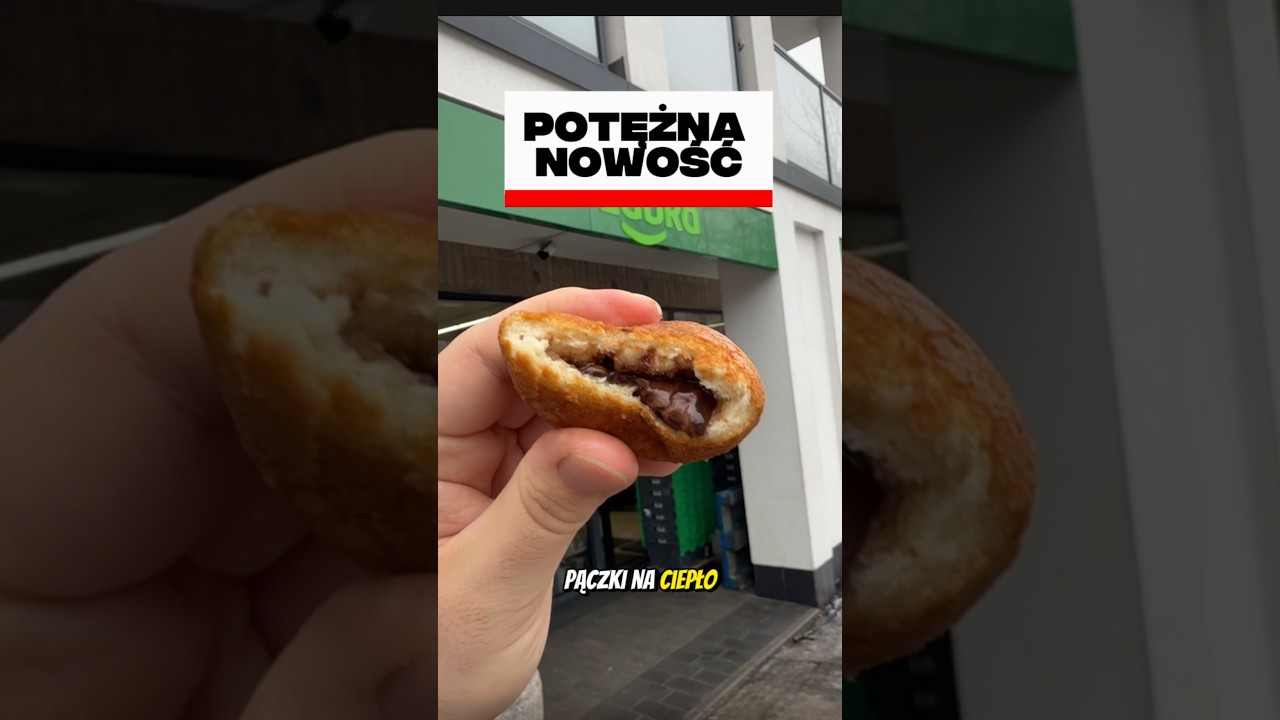Pączki Kitkat na ciepło w Żabce? 😱