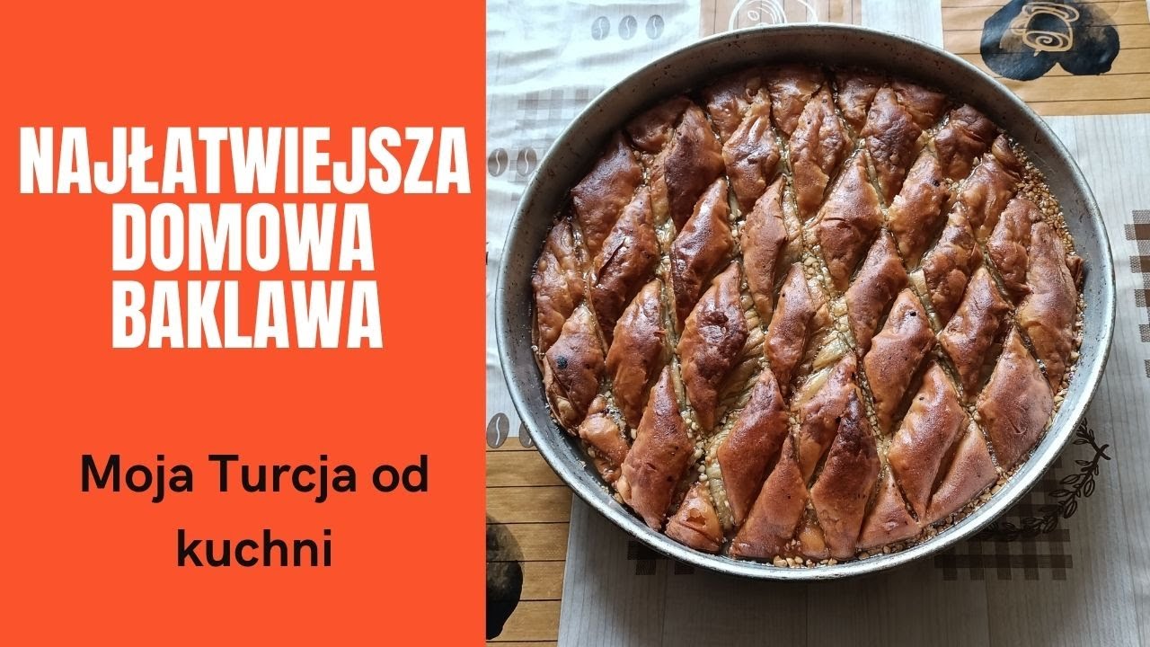 Wypróbuj przepis: BAKLAWA! BAKLAVA! Najłatwiejsza, zrób ją koniecznie! Najlepsza!