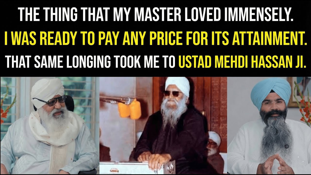 I was ready to pay any price... The untold story behind meeting Ustad Mehdi Hassan.