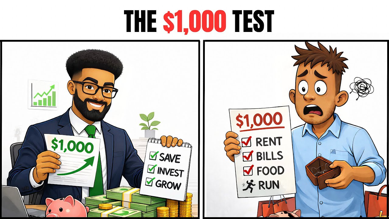 The $1,000 Test: How the Rich and Poor Spend Their First Paycheck