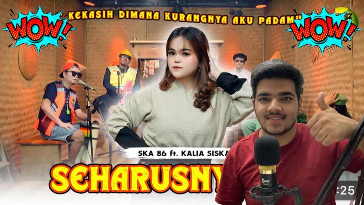 SEHARUSNYA AKU - KALIA SISKA ft SKA 86 | KENTRUNG Pakistani Reaction