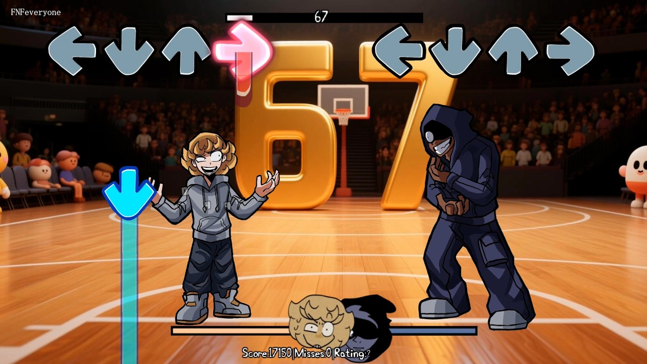 fnf new 67 meme x 61 meme song remix | Friday Night Funkin' (67 meme song) NUMERICAL BREAKDOWN