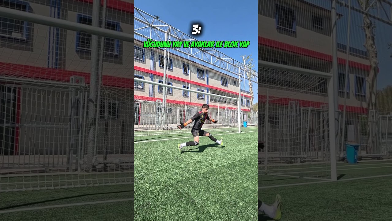1e 1 Nasıl Kurtarış Yapılır ? #keeper #football #futbol #goalkeeper #kaleci #shorts #gk