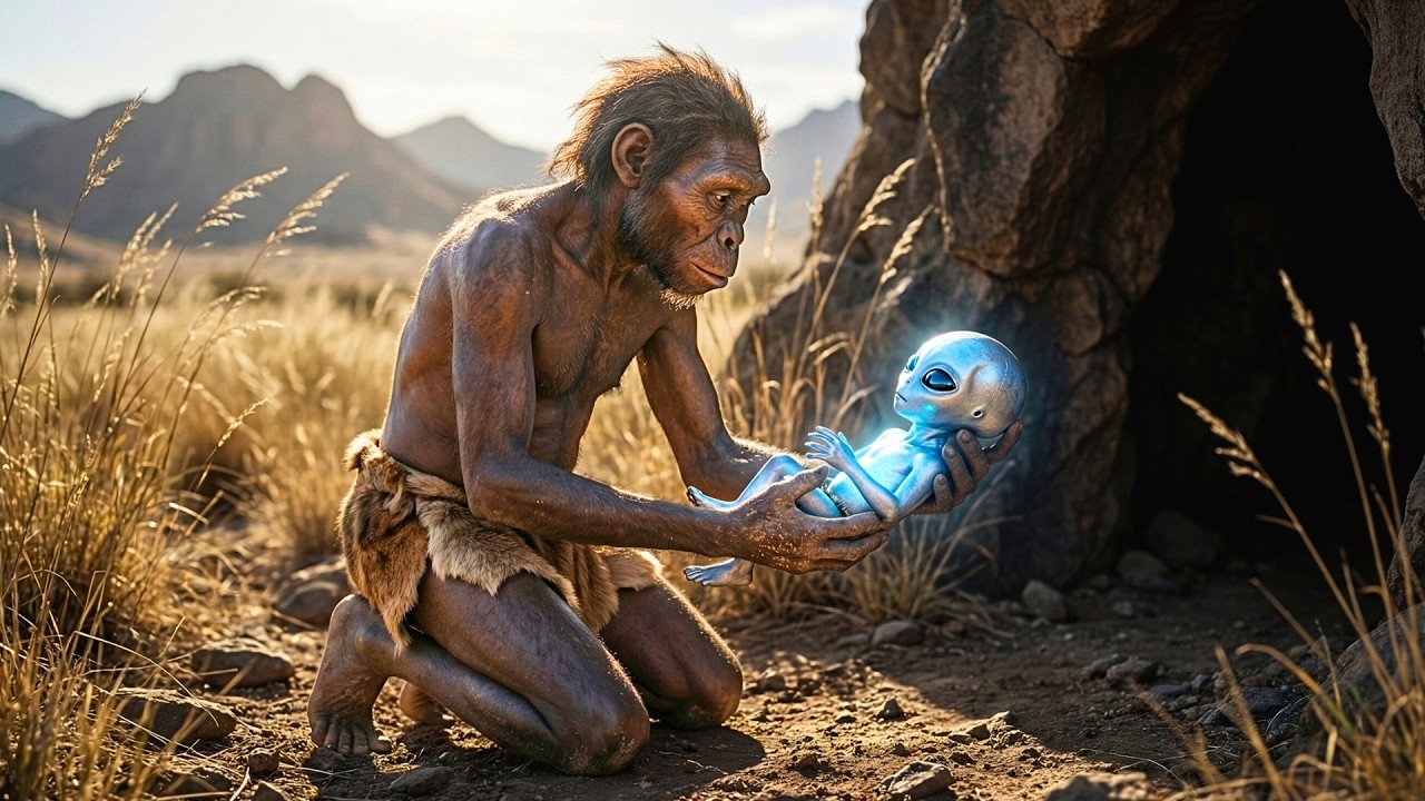 Prehistoric Survival Story | What If a Prehistoric Hominid Found an Alien Infant What Happens Next?
