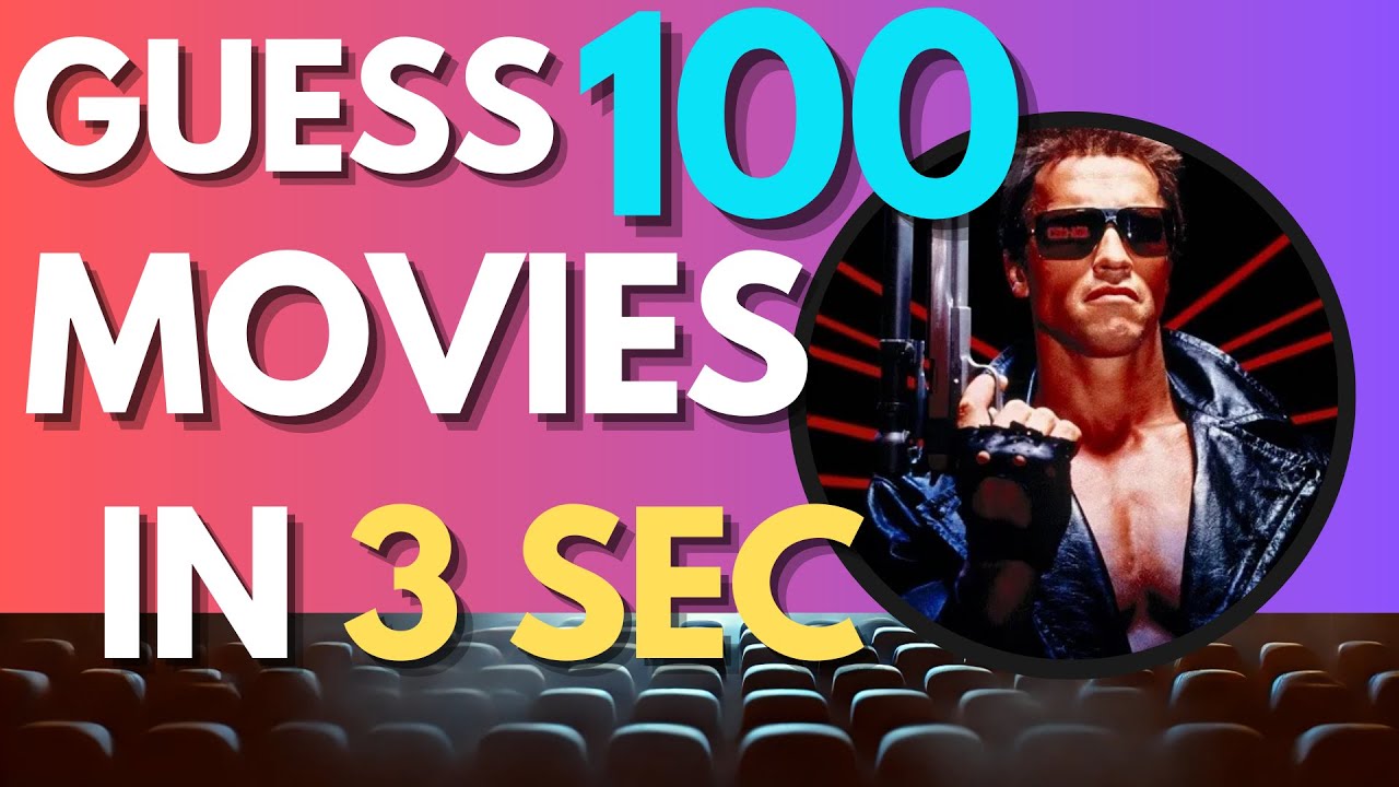 Guess The Movie from a 3-Second Scene | 100 Scenes Movie Quiz