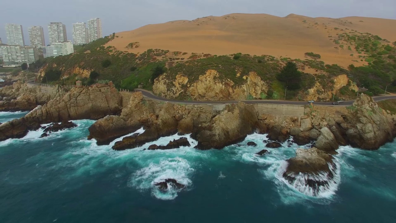 Roca Oceanica. Concón, Chile - Phantom 3 Professional [1080p 60fps]