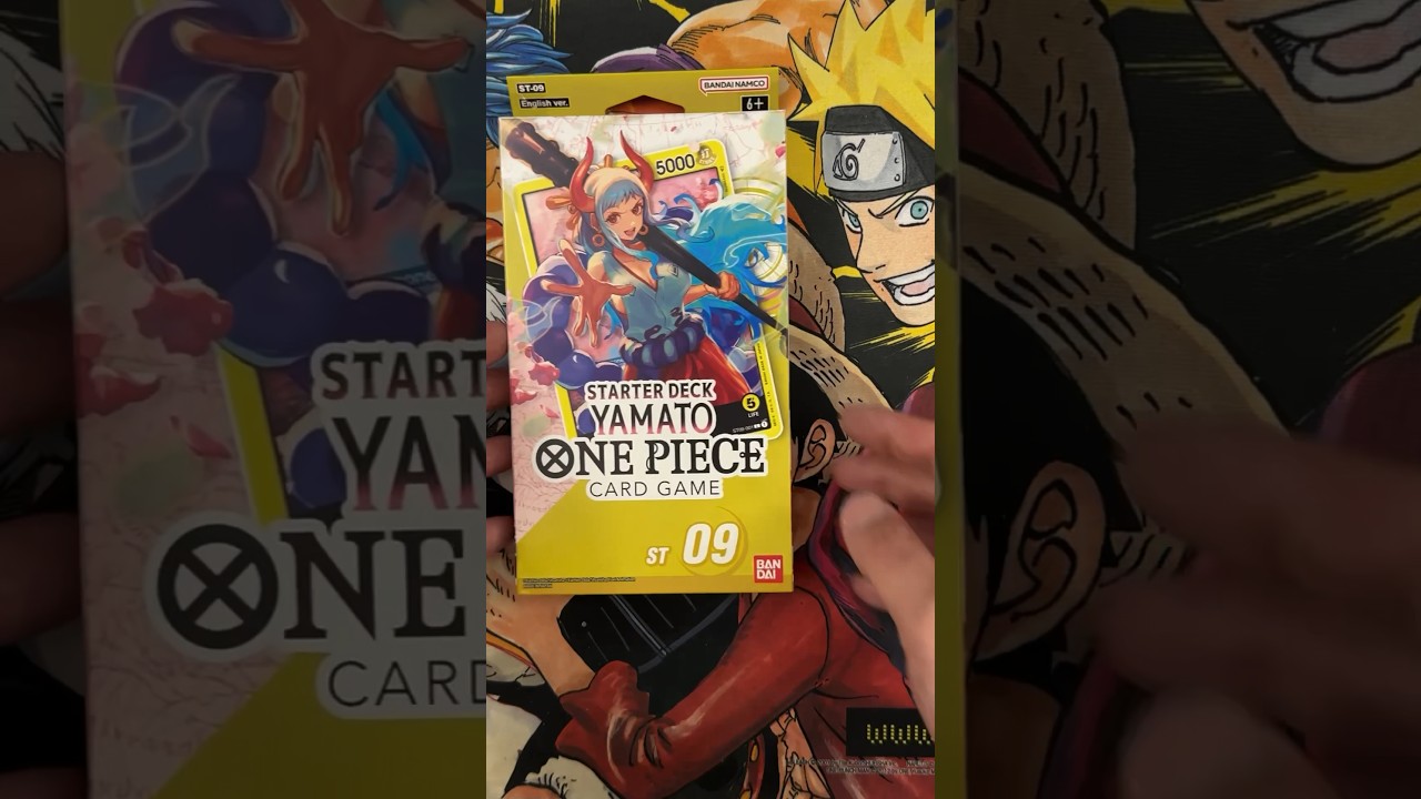 Yamato starter deck ST09 #shorts #onepiece  #onepiecetcg #tcg #fyp #unboxing #optcg #tcg
