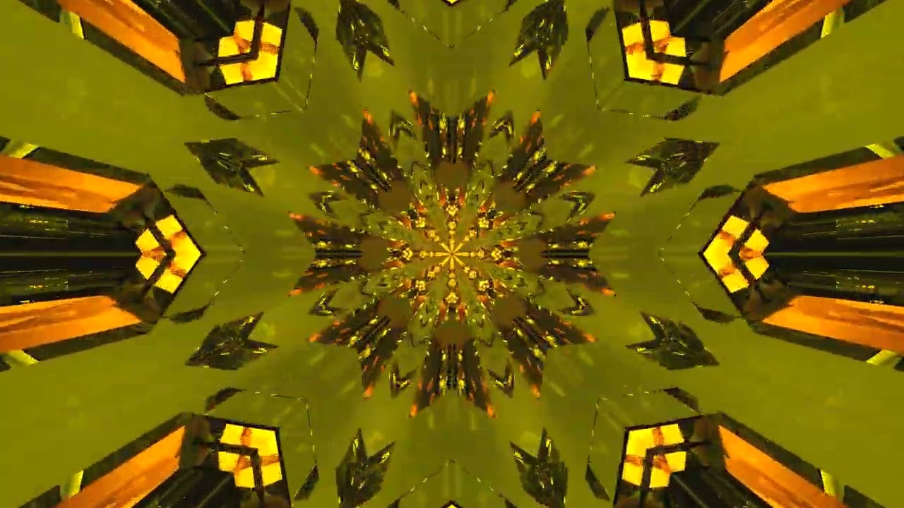 10 hours 4K UHD 60fps Screensaver Windows 11 - Neon Tunnel VJ Loop Visual Animation
