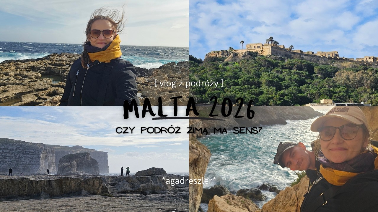 TRAVEL VLOG: Czy Malta zimą ma sens? | agadreszler