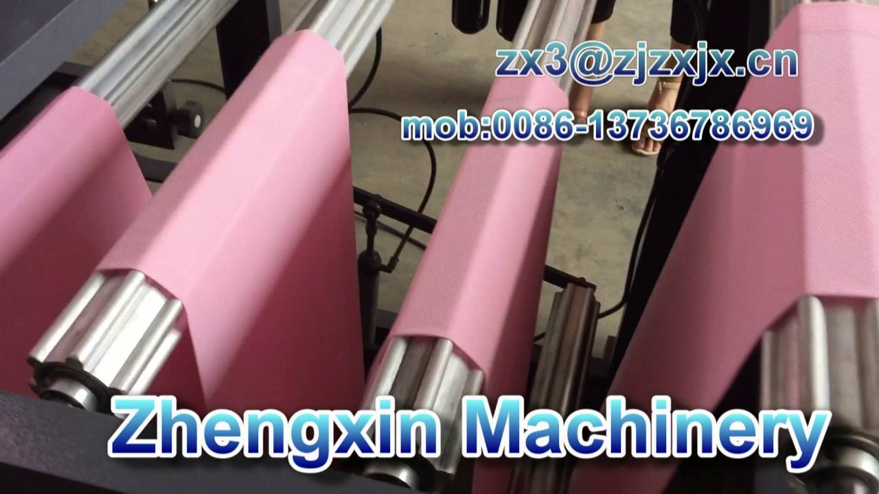 non woven D-CUT bag making machine zxl-b700