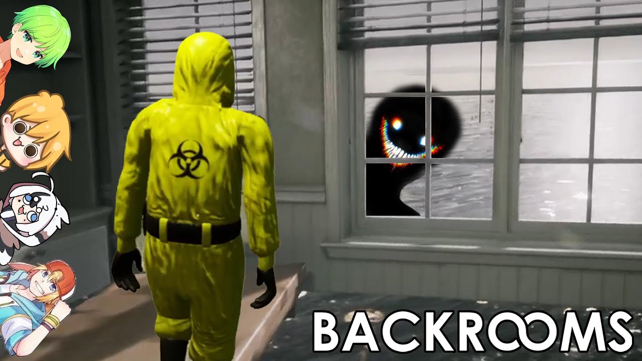 【4人合作】抵達世界最詭異的空間『後室』最後一間房間『Escape the Backrooms』
