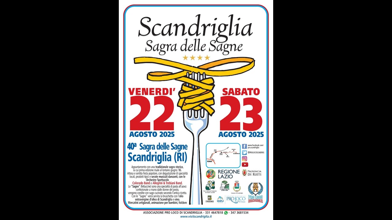 ZTL TV - Reportage sulla Sagra delle Sagne a Scandriglia 2025