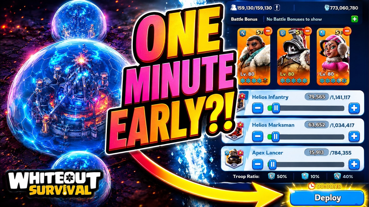 The Start of Castle Battle Just Changed! | Whiteout Survival