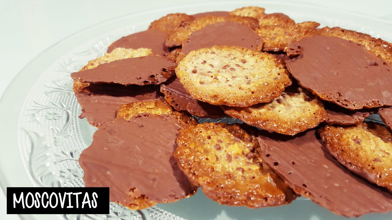 MOSCOVITAS DE OVIEDO | Galletas de almendra y chocolate