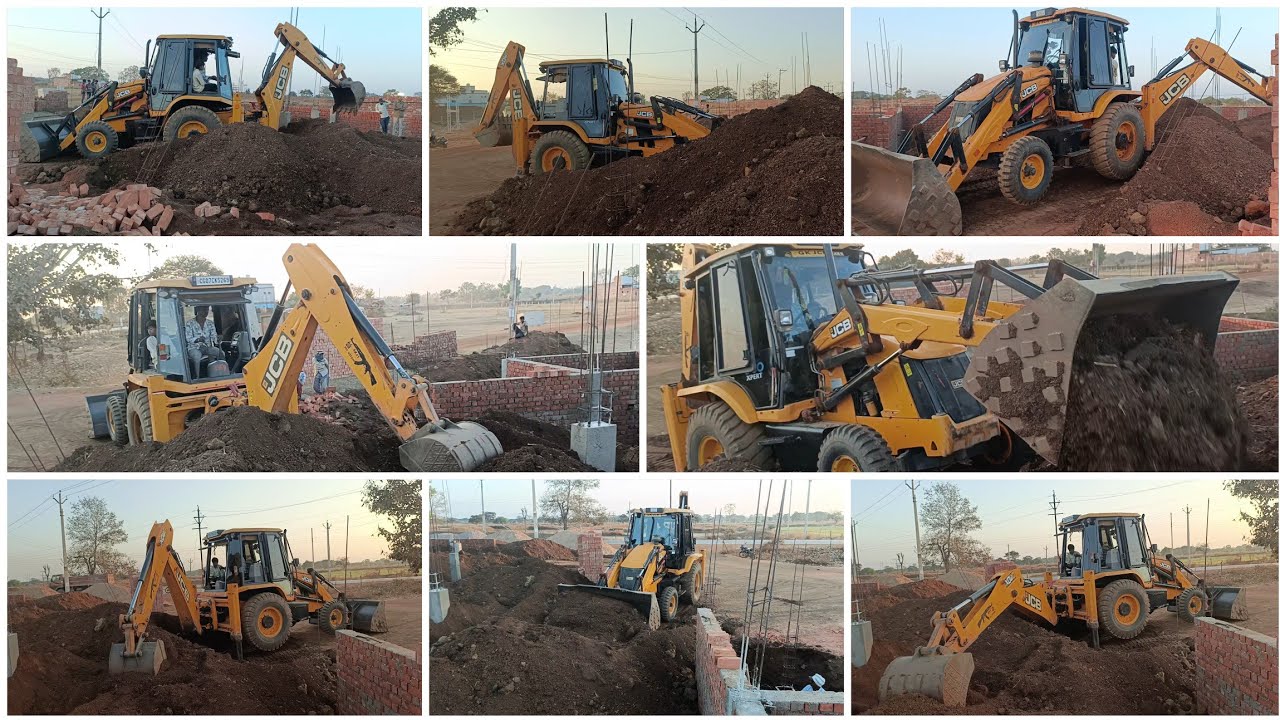 JCB 3DX powerfull Digging 😱 मिट्टी उड़ गई l Prakash JCB 3DX #jcb3dx #jcbindia #heavyequipment 