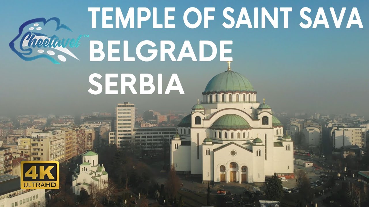 [4K] Travel to Serbia and Explore Temple of Saint Sava with Nevena as Your Tour Guide 🇷🇸