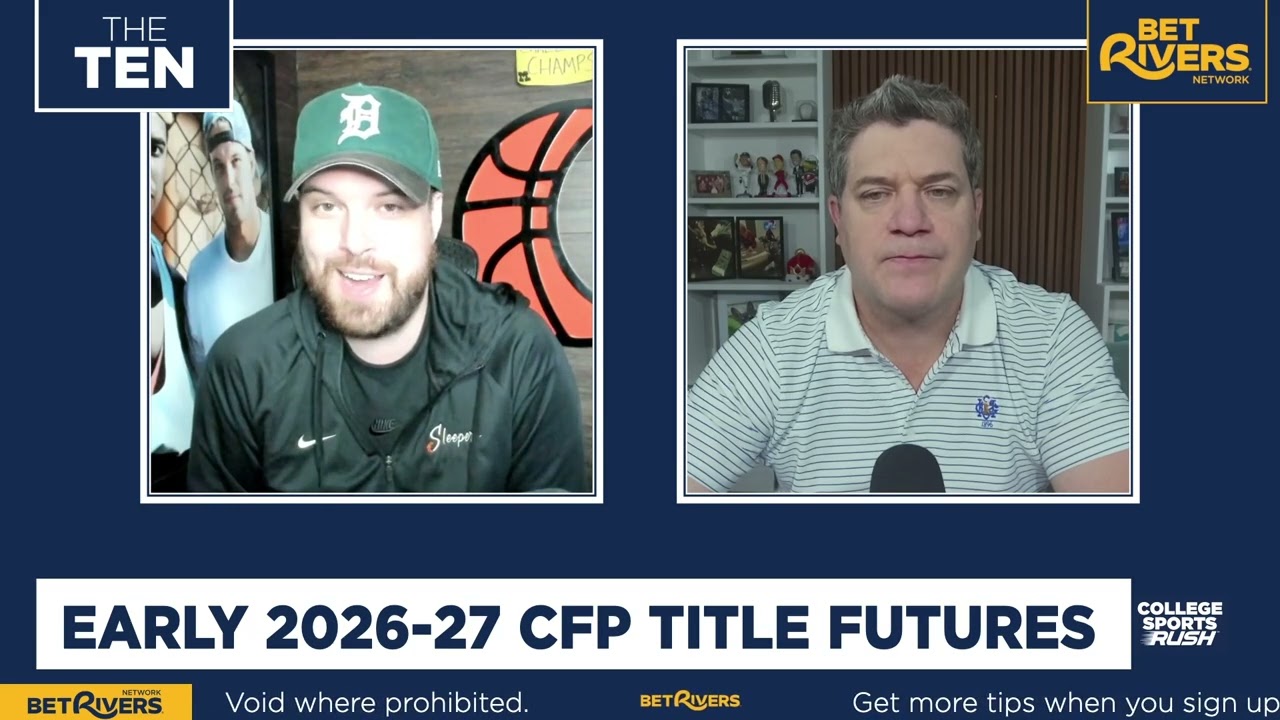 Big Ten Hoops Wednesday & Thursday Predictions - Early 2026-27 NCAAF Futures