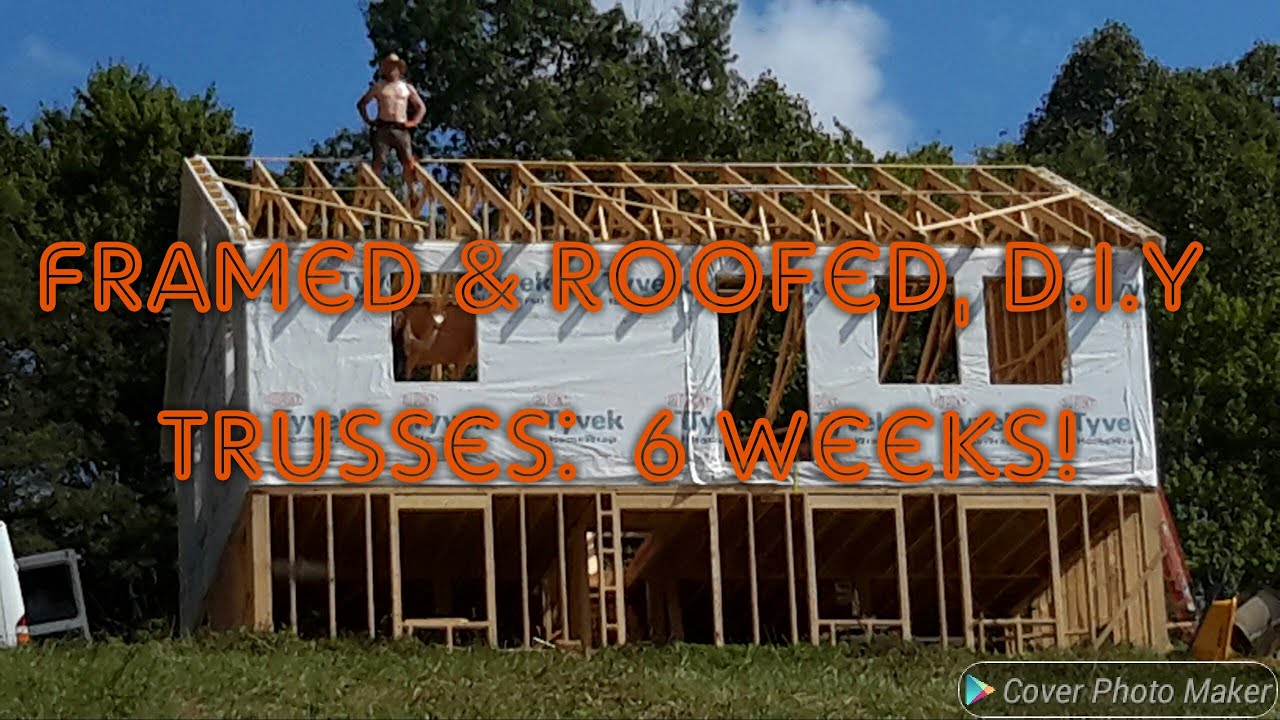 Build a house in 6 weeks with D.I.Y Roof Trusses