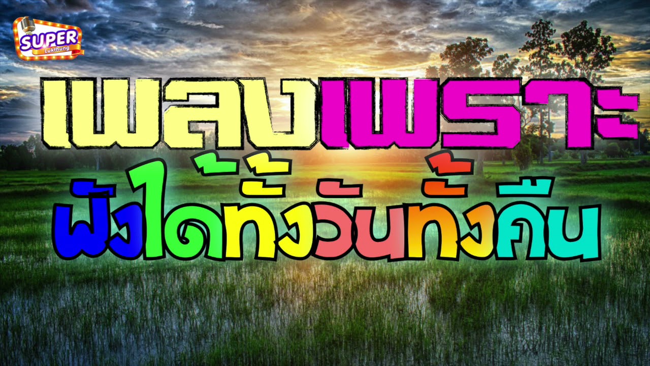 เพลงลูกทุ่งเพราะๆ ฟังได้ทั้งวัน