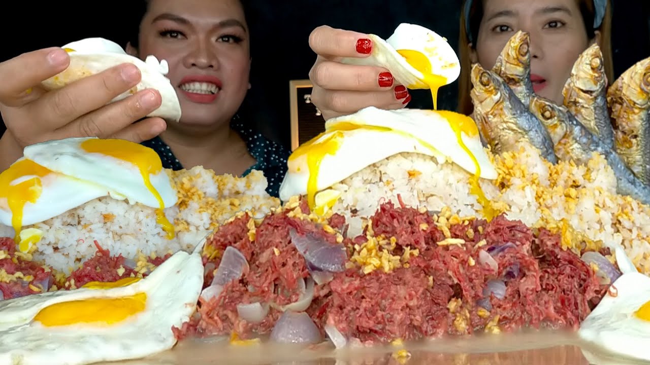 CORNSILOG MUKBANG | PINOY ALMUSAL | MUKBANG PHILIPPINES