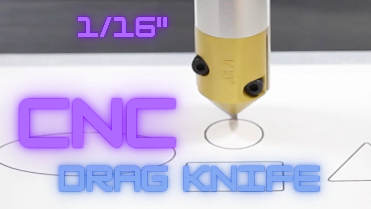 CNC DRAG KNIFE, 1/16