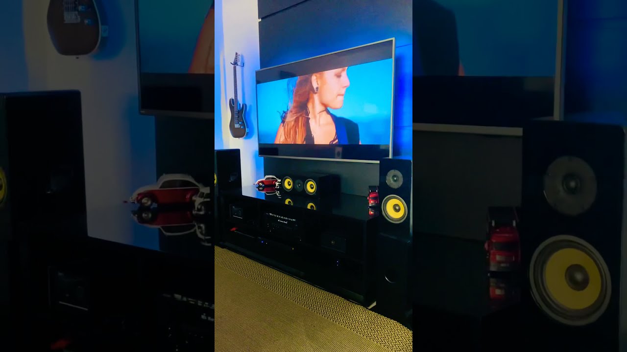 HOME THEATER 5.2 TOCANDO TOP GUN ANTHEM | SHOWROOM ELETROHALEN #Shorts