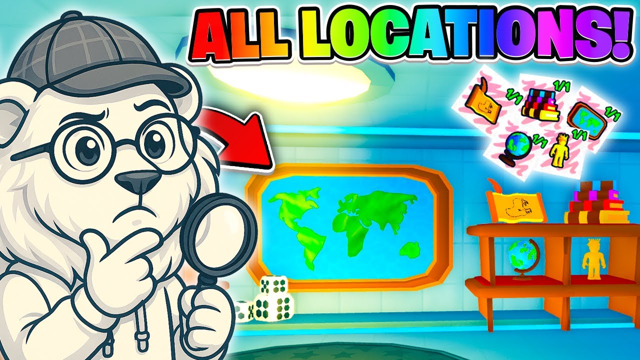 🚀 ALL LOCATIONS of *EXPLORER’S ROOM* ITEMS in Rebirth Champions ULTIMATE! (Roblox)