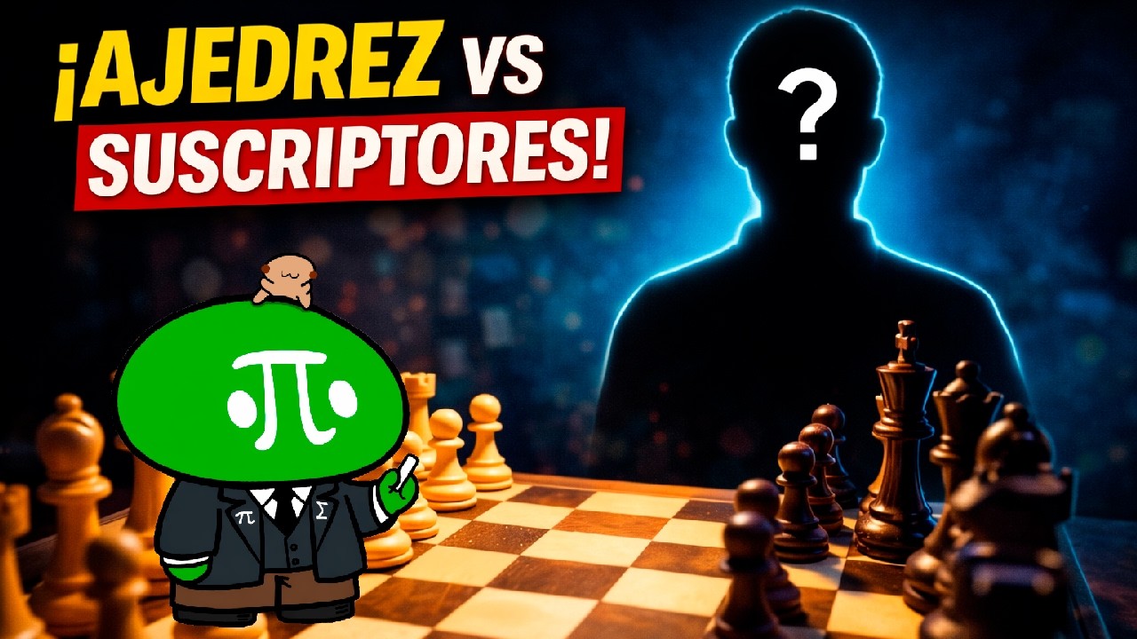 Matemáticas Desde Cero JUGANDO Ajedrez EN VIVO